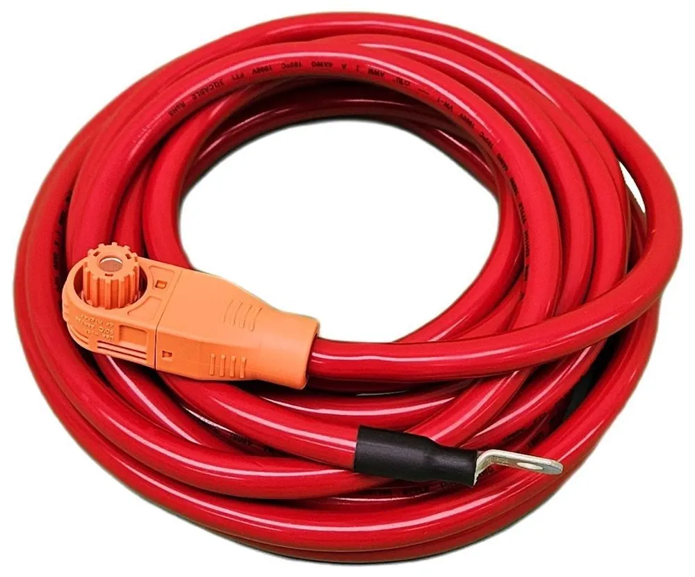 DEYE BOS-G EPCable5.0 Power Cable for Battery, 5M, Red