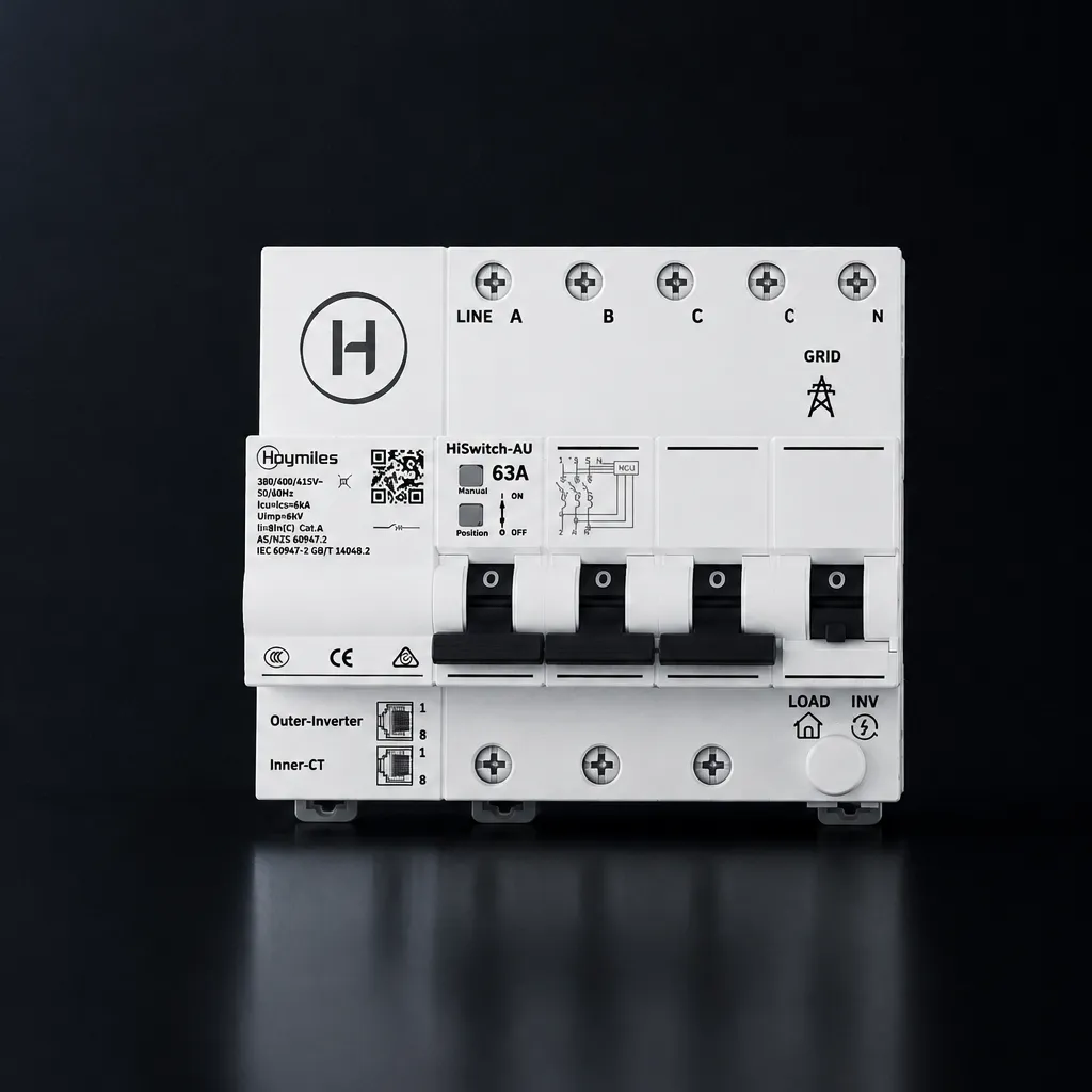 HOYMILES Three Phase Backup Switch (Mini Gateway) HiSwitch-63T-G3